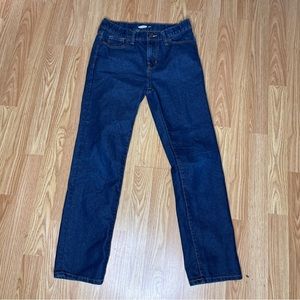 Boys Old Navy Dark Wash Skinny Jeans sz 12